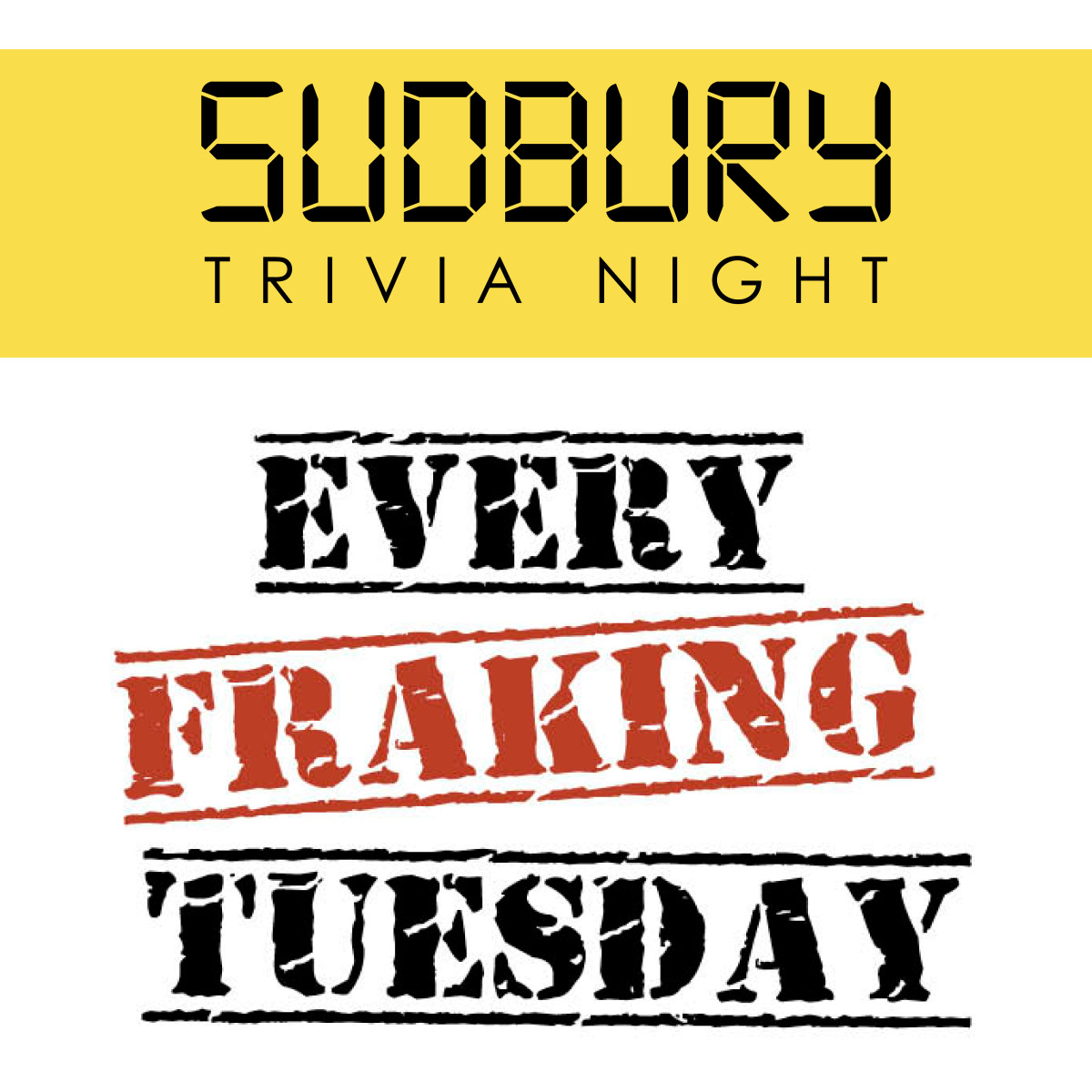 Sudbury Trivia Night: May Events