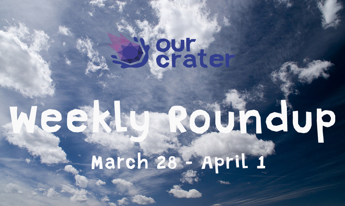 Weekly Roundup: March 28-April 1