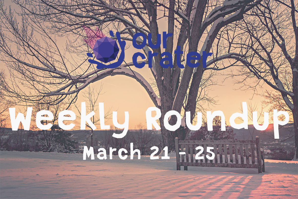 Weekly Roundup: March 20-25