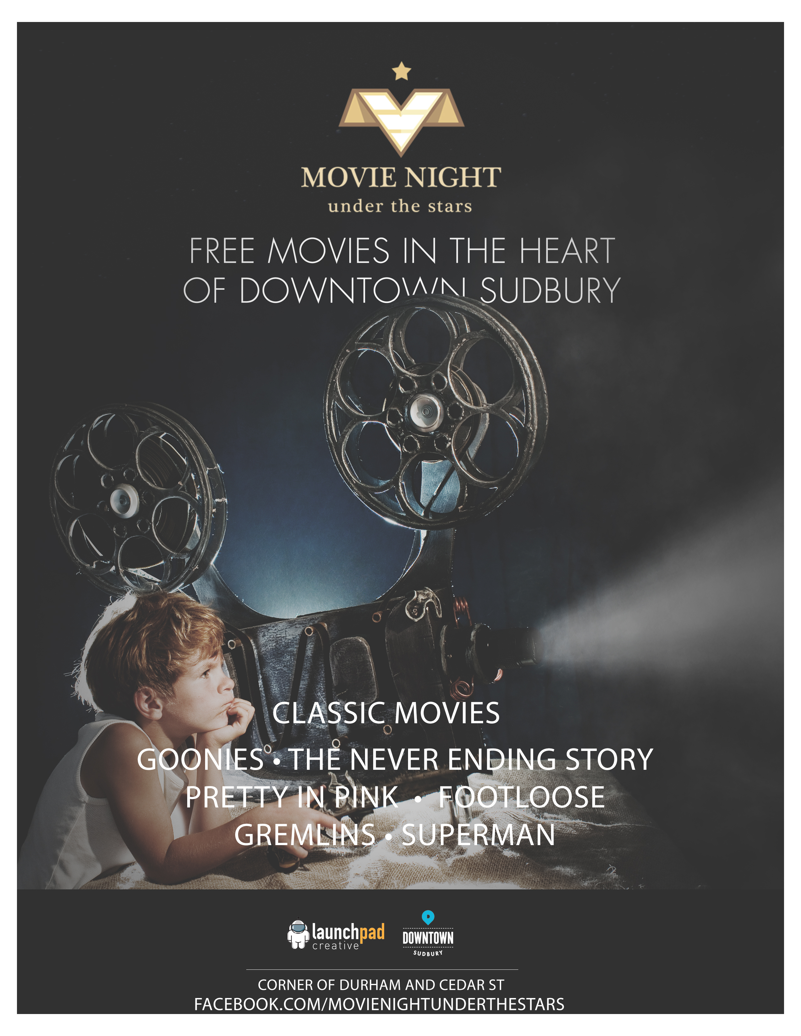 Movie Night Under the Stars is back for their 2016 season!