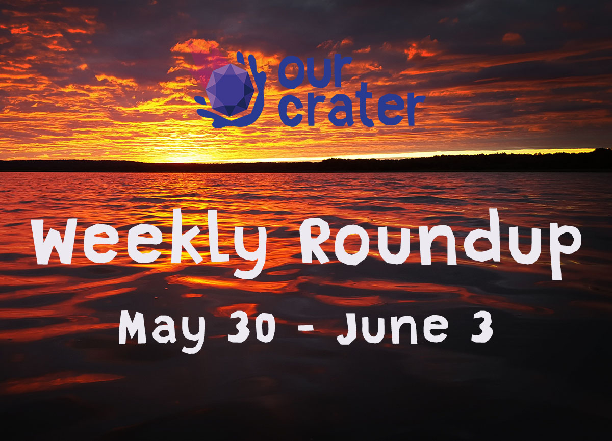 Weekly Roundup: May 30 - June 3