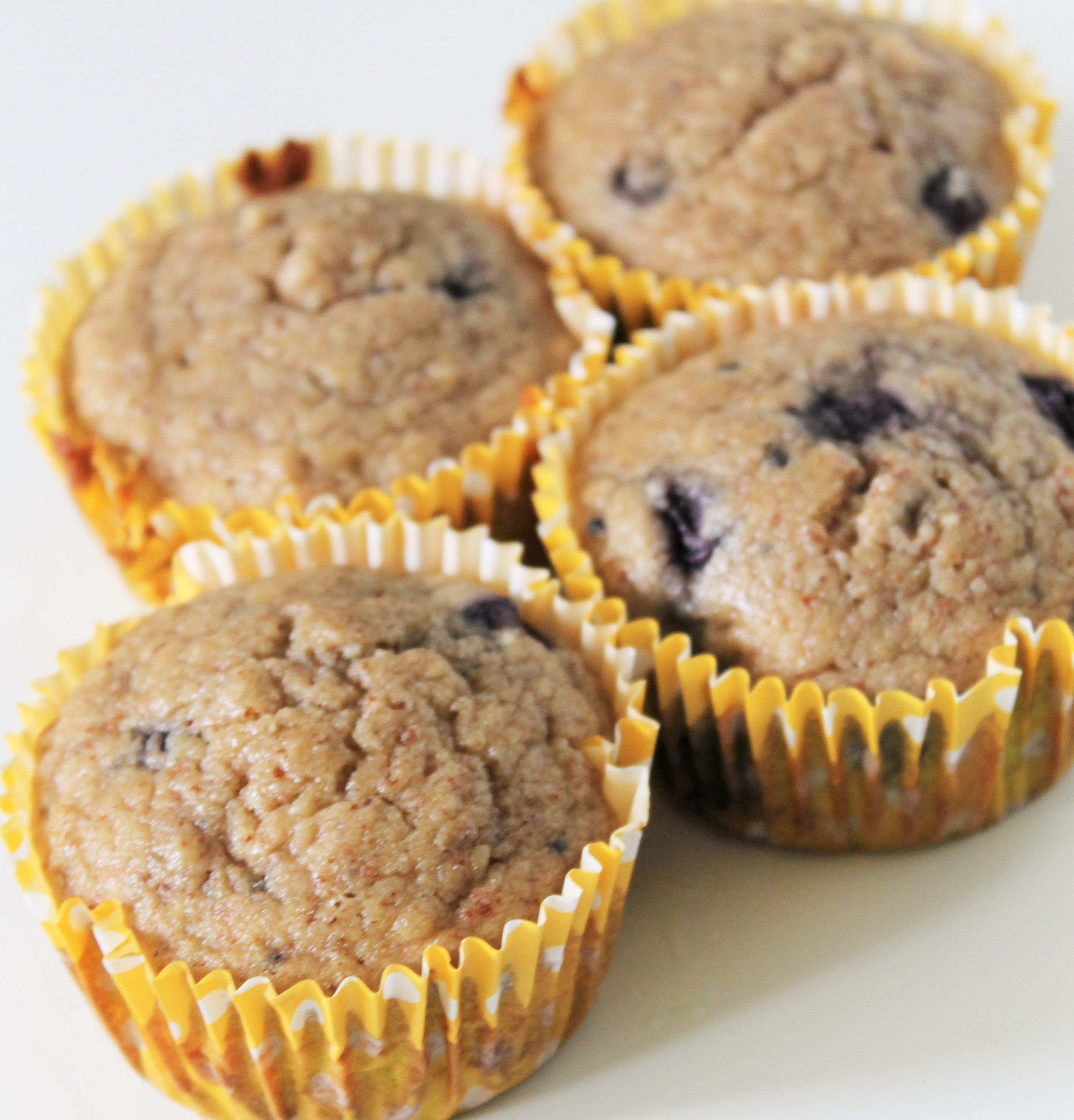 Gluten Free Banana Blueberry Muffins