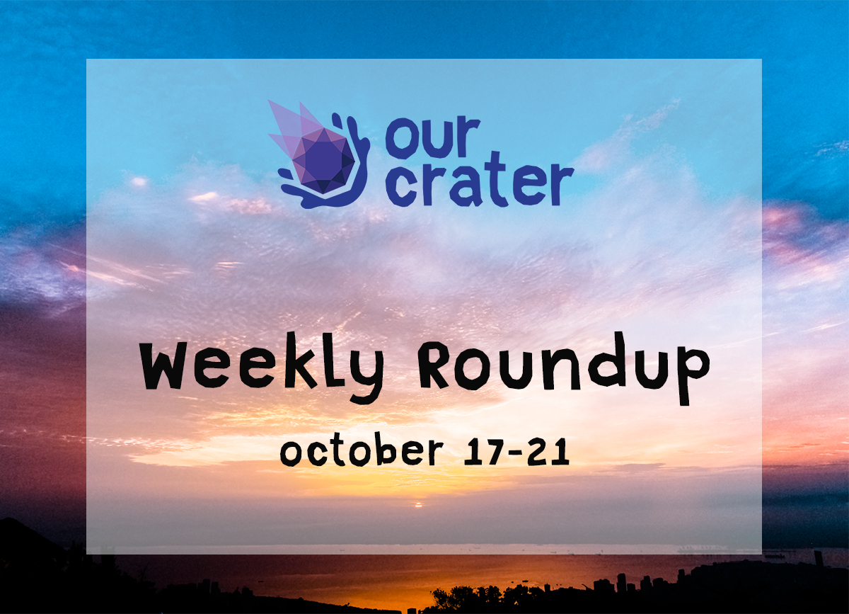 Weekly Roundup: October 17-21