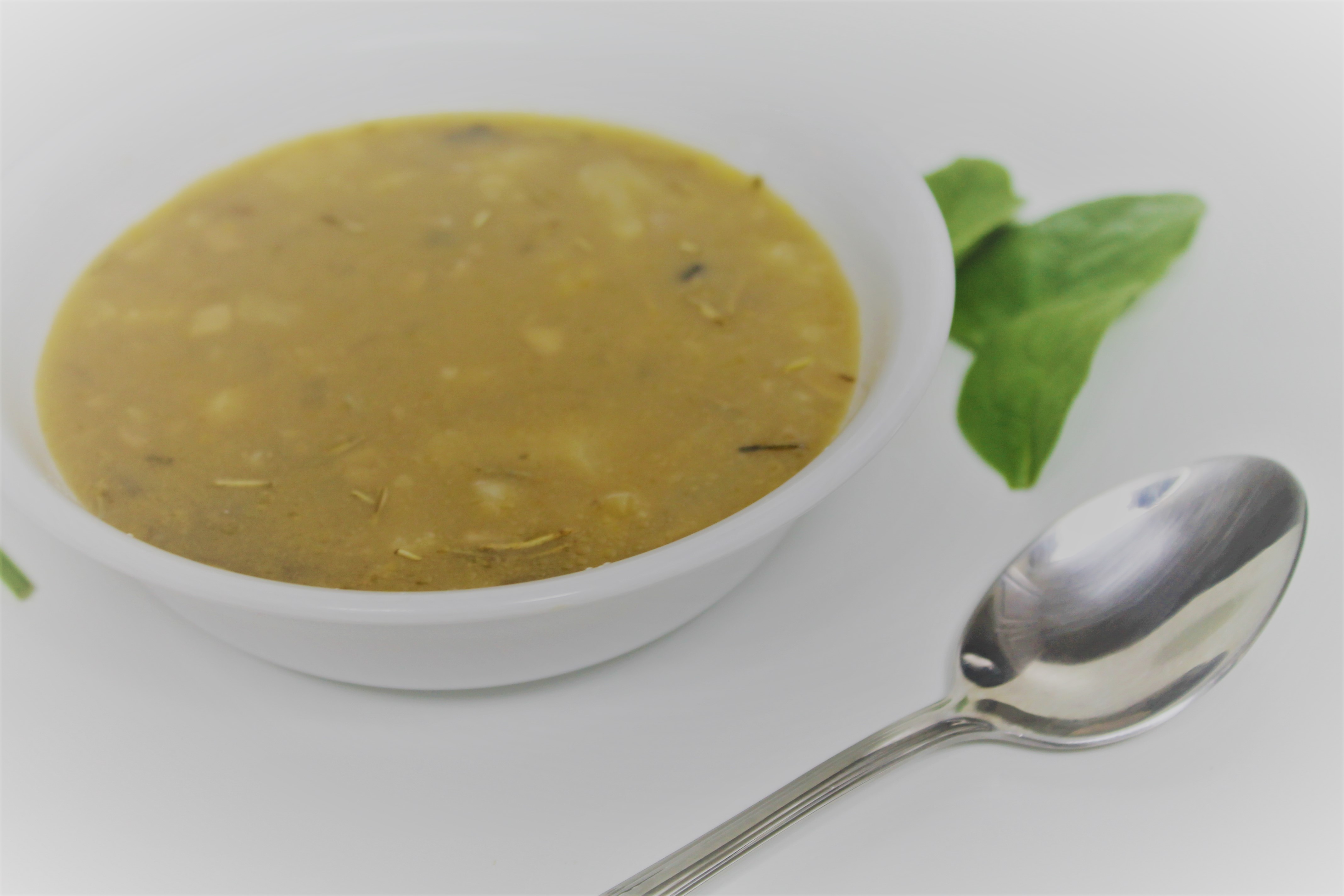 Cauliflower Mushroom Lentil Soup