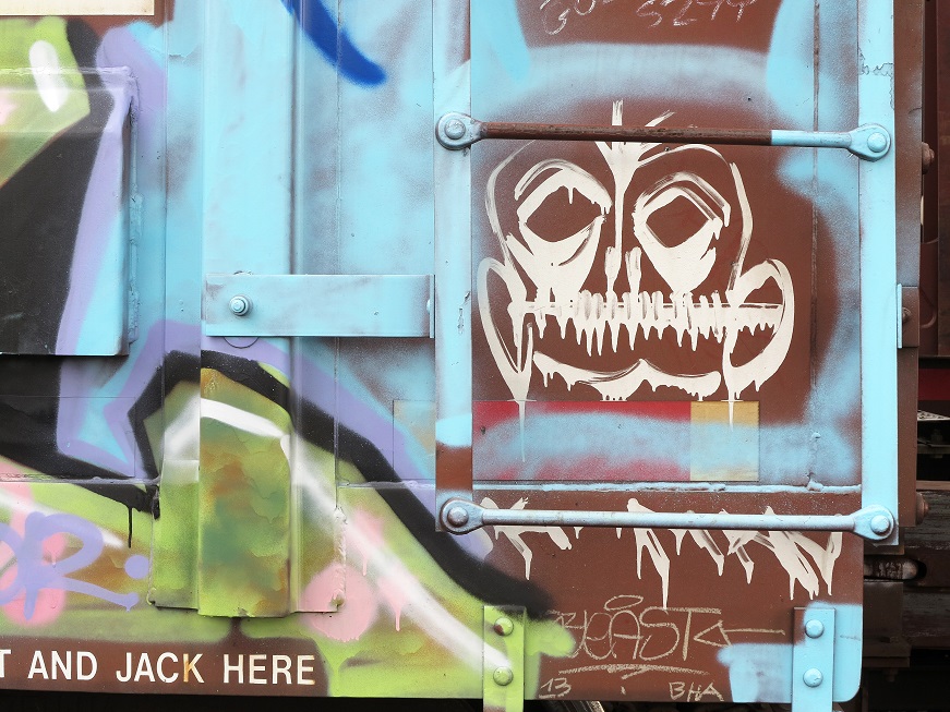 DOUGLAS BORNN PHOTOGRAPHS: AN EXPLORATION OF TRAIN CARS AND GRAFFITI