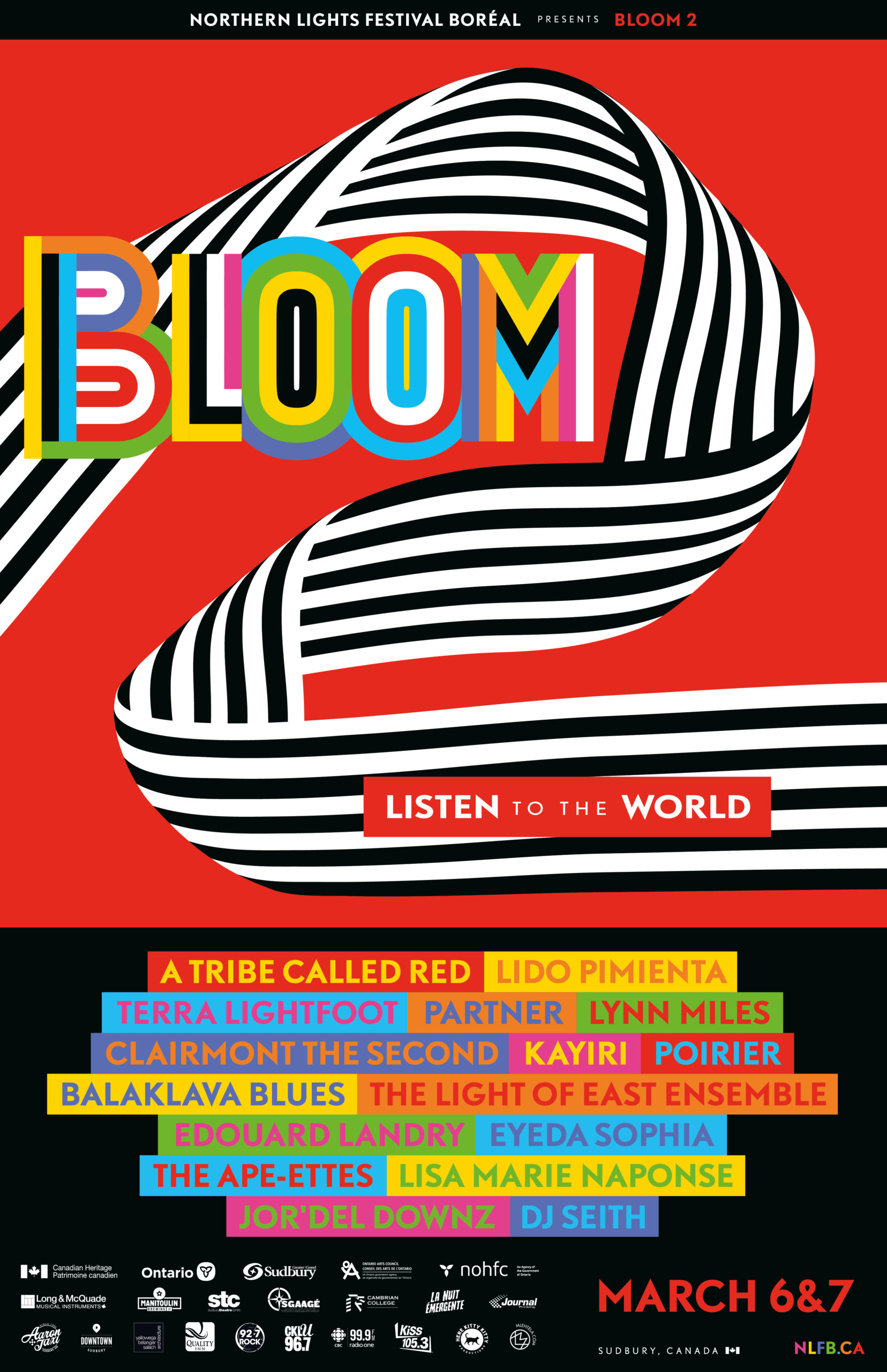 LISTEN TO THE WORLD AT BLOOM 2
